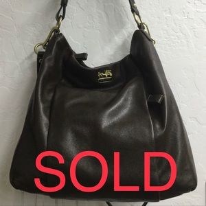 EUC Coach Madison Leather Isable convertible hobo